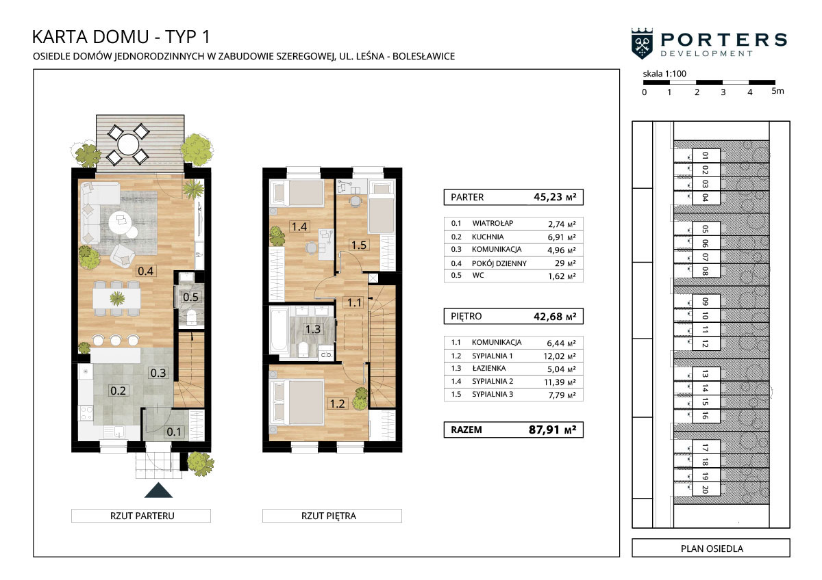 Osiedle New Forest - plan i karta lokalu